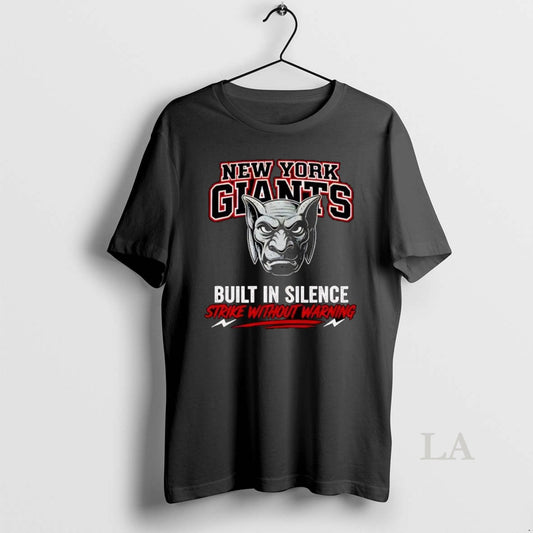 Original New York Giants Built In Silence Strike Without Warning T-Shirts, Hoodie, Sweatshirt | AU18TeeNovaLab.com