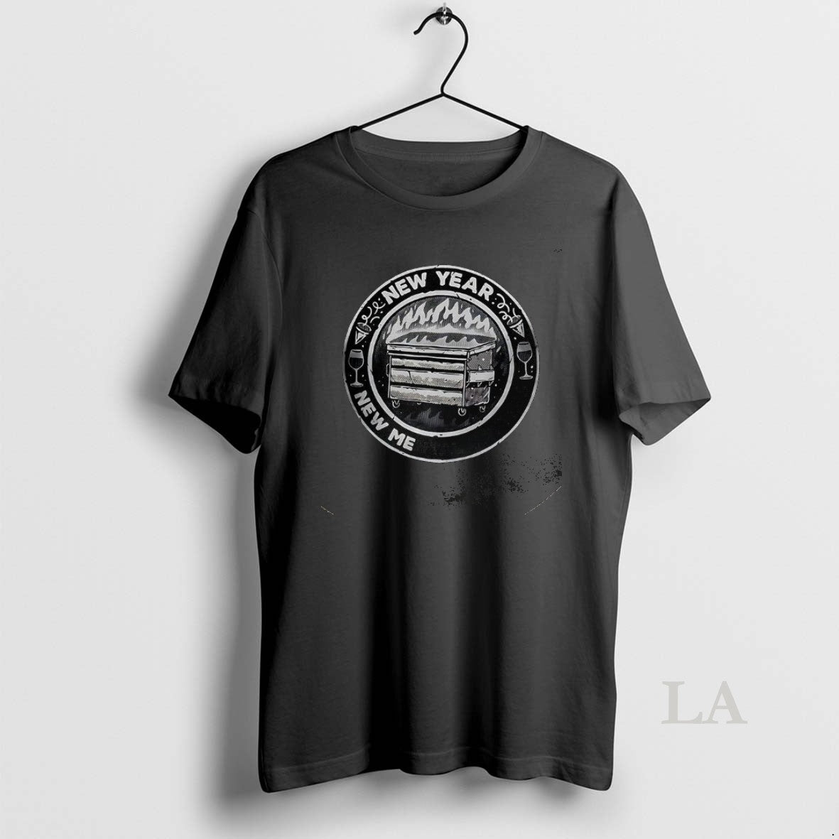 Original New Year New Mental Battles Burning Trash Can Logo T-Shirts, Hoodie, Sweatshirt | AU18TeeNovaLab.com