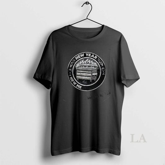 Original New Year New Mental Battles Burning Trash Can Logo T-Shirts, Hoodie, Sweatshirt | AU18TeeNovaLab.com