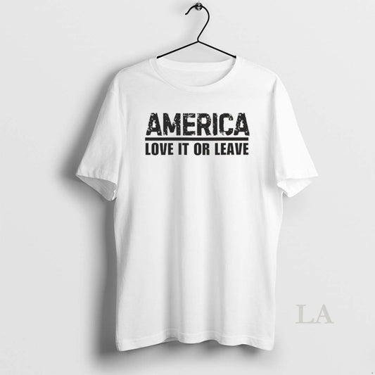 Original Nice America Love It Or Leave T-Shirts, Hoodie, Sweatshirt | AU18TeeNovaLab.com