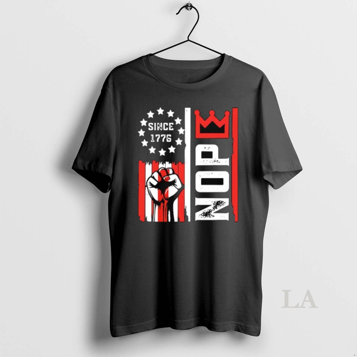Original No Kings Nope Since 1776 Usa Flag
