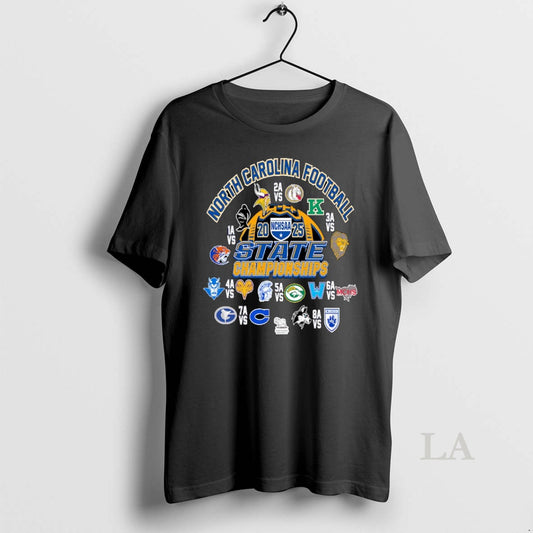Original North Carolina Football Nchsaa State Championships 2025 T-Shirts, Hoodie, Sweatshirt | AU18TeeNovaLab.com