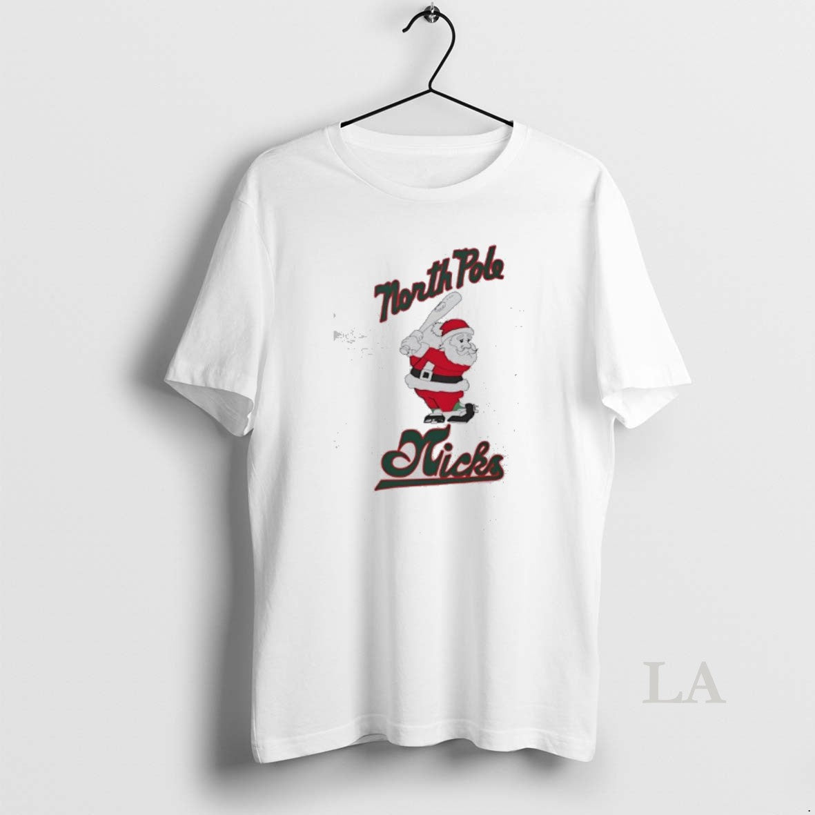 Original North Pole Nicks Satan Baseball Player T-Shirts, Hoodie, Sweatshirt | AU18TeeNovaLab.com