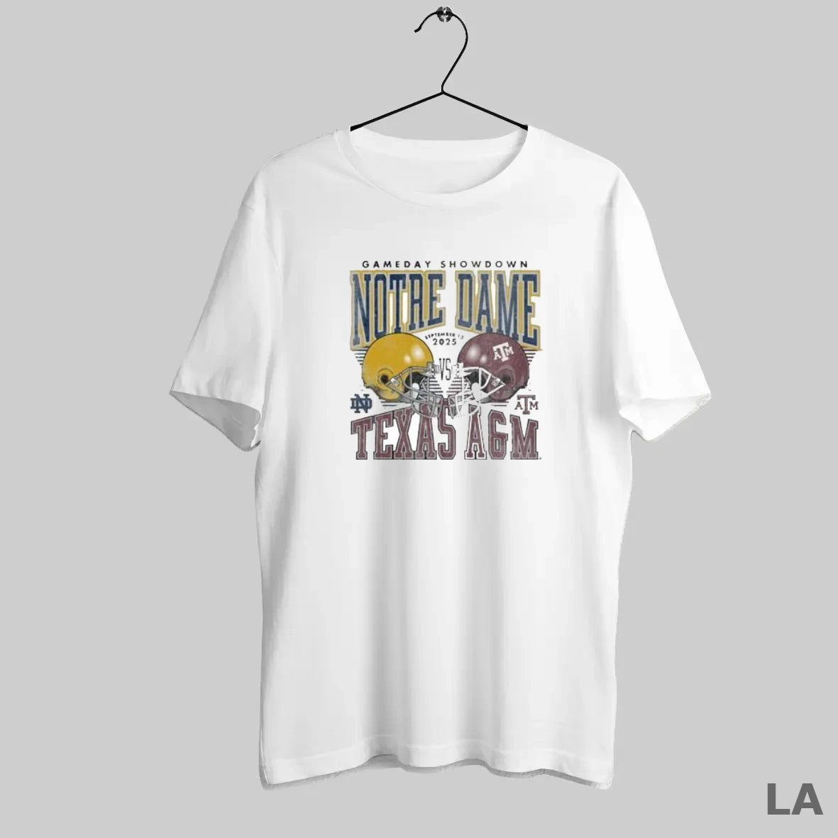 Original Notre Dame Fighting Irish Vs Texas Am Aggies Gameday Showdown