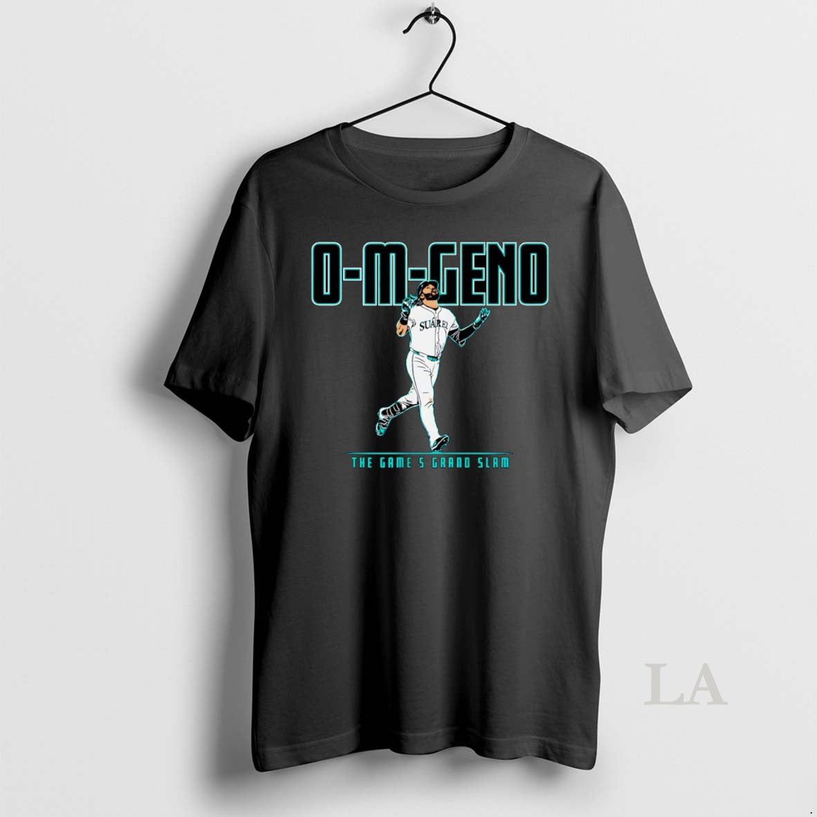 Original O M Geno The Game 5 Grand Slam Eugenio Suarez Seattle Mariners Mlb 2025