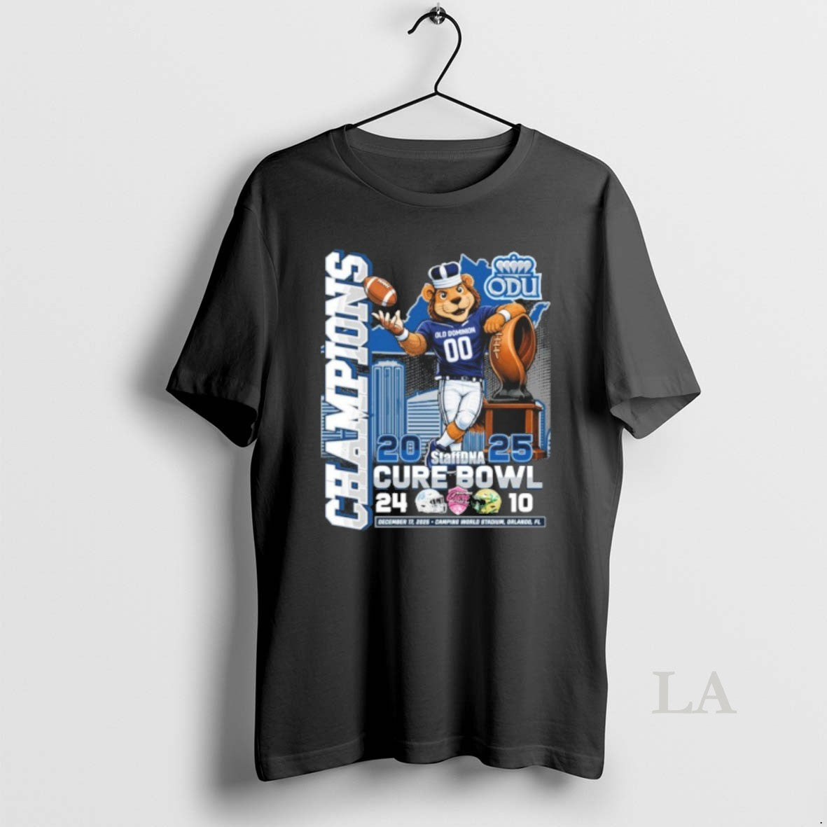 Original Odu Monarchs Mascot 2025 Cure Bowl Champions Score T-Shirts, Hoodie, Sweatshirt | AU18TeeNovaLab.com