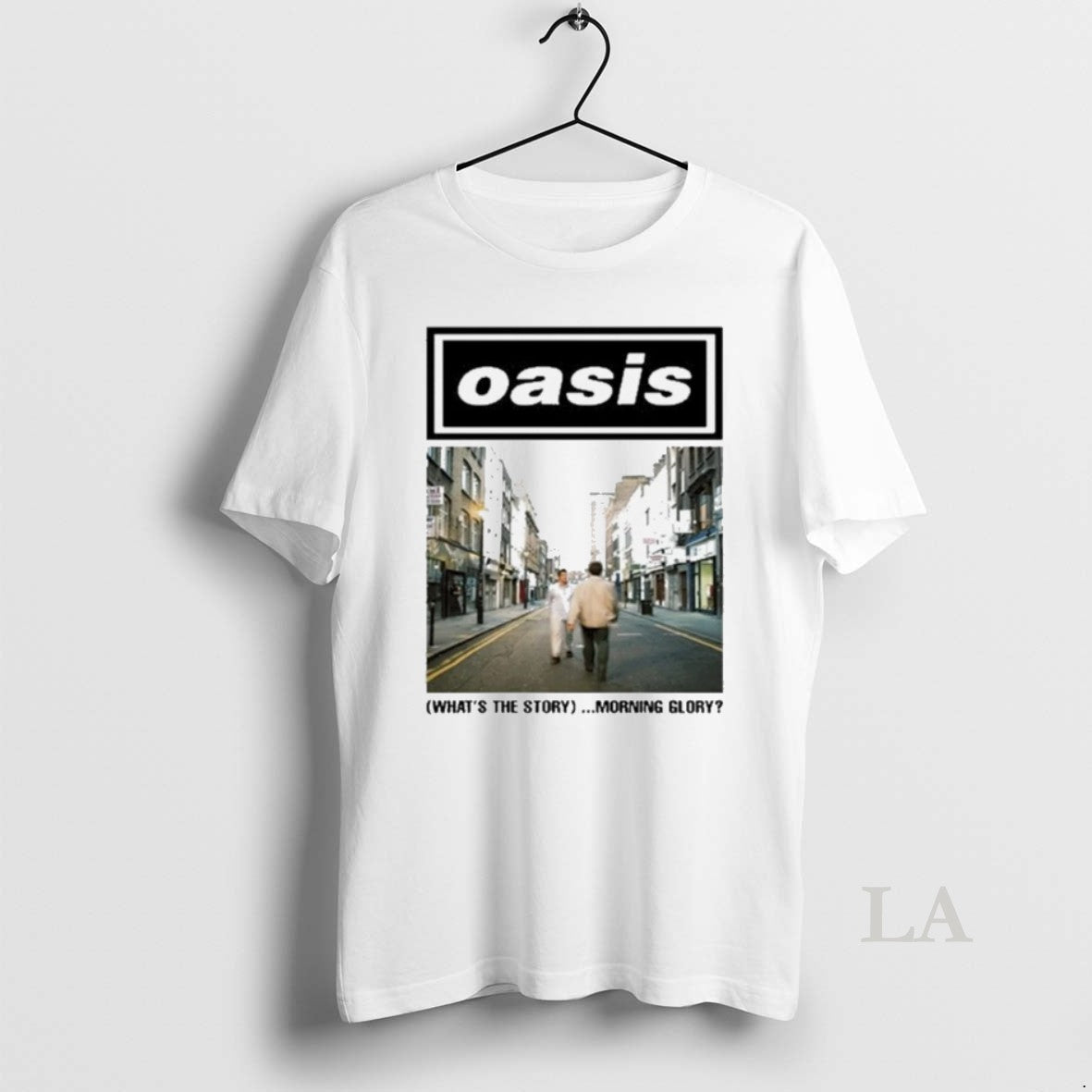 Original Oasis White Tee Whats The Story Morning Glory Hoodie, Sweatshirt | AU18TeeNovaLab.com