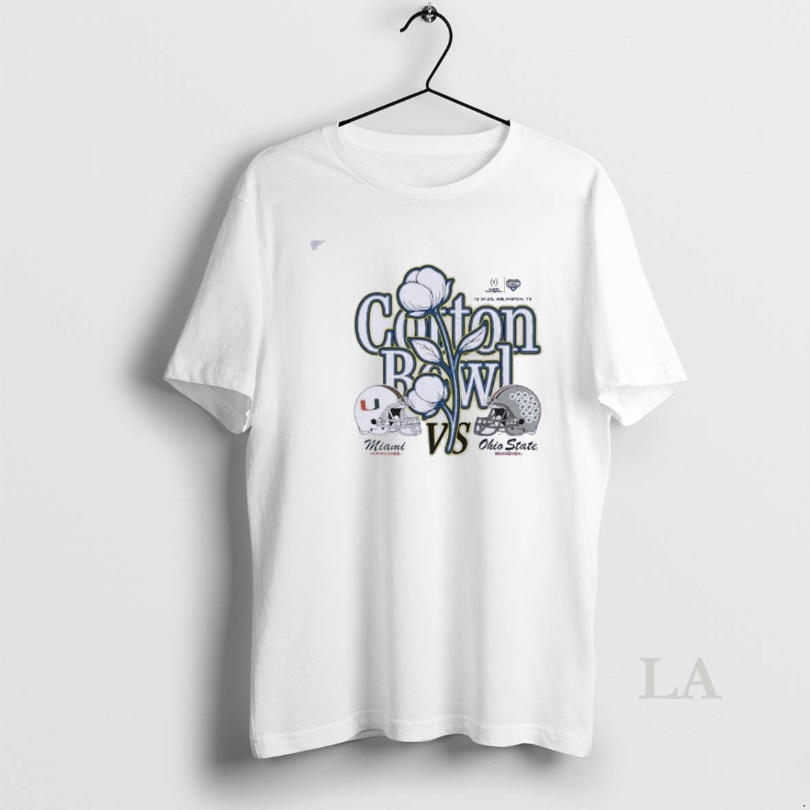 Original Ohio State Vs Miami 2025 Cotton Bowl At Arlington Tx December 31 2025 Helmet T-Shirts, Hoodie, Sweatshirt