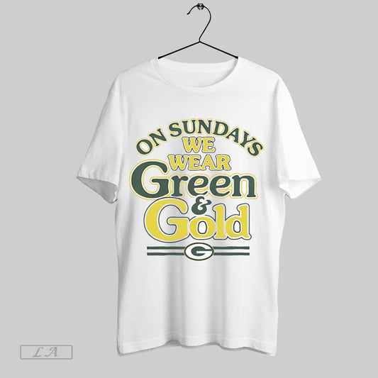 Original On Sundays We Wear Green And Gold Packers