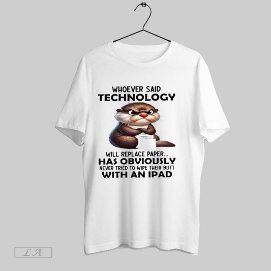Original Otter Whoever Said Technology Will Replace Paper