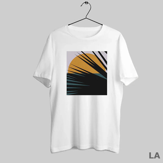 Original Palm Leaf Sunset