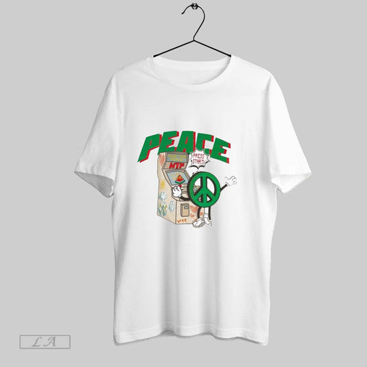 Original Peace Wear The Peace Press Start Arcade Wtp