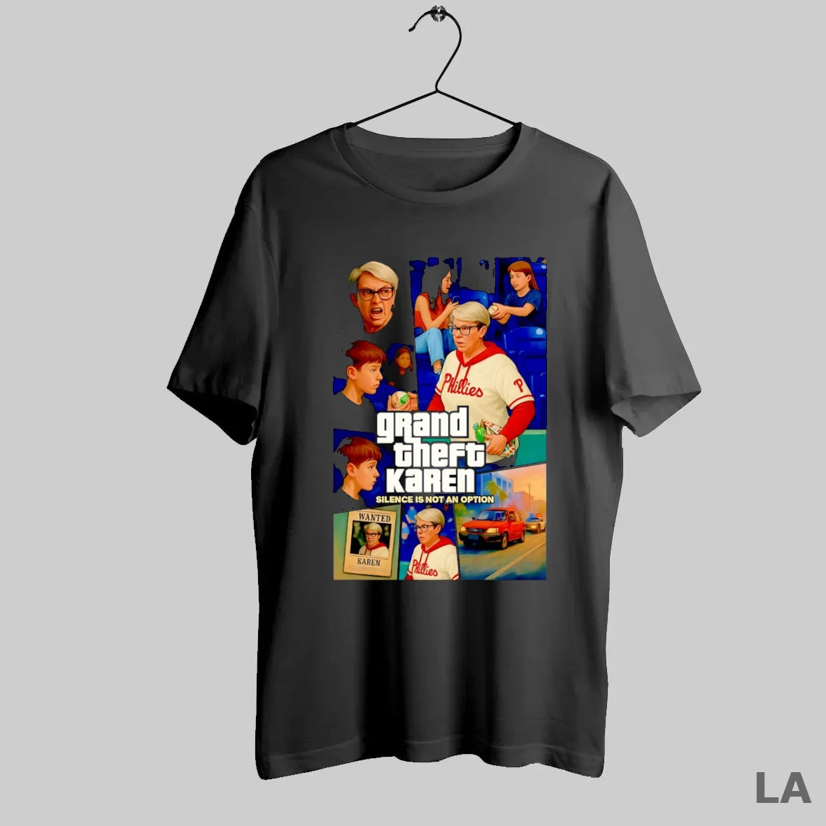 Original Phillies Karen Grand Theft Karen Silence Is Not An Option