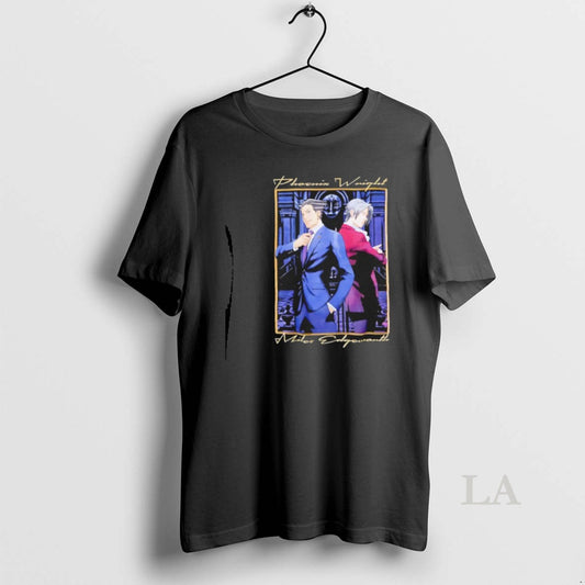 Original Phoenix Wright Ace Attorney Phoenix And Miles T-Shirts, Hoodie, Sweatshirt | AU18TeeNovaLab.com
