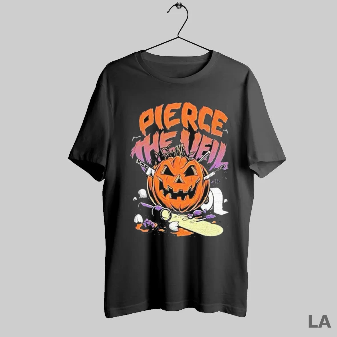 Original Pierce The Veil Pumpkin Graveyard Halloween