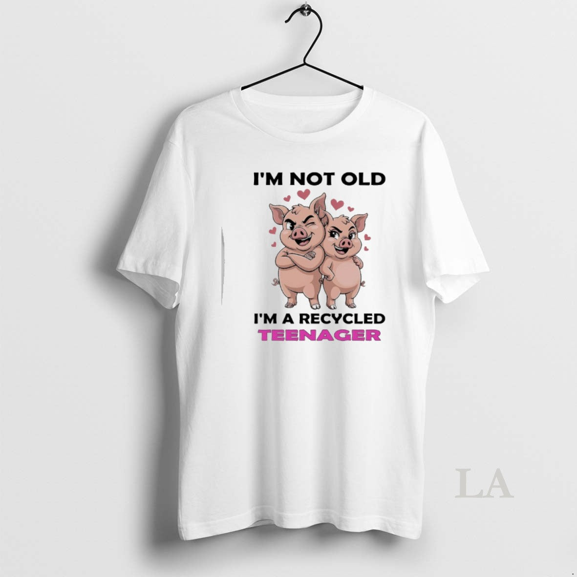 Original Pig Im Not Old Im A Recycled Teenager T-Shirts, Hoodie, Sweatshirt | AU18TeeNovaLab.com