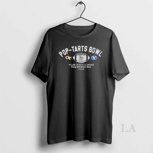 Original Pop Tarts Bowl 2025 Yellow Jackets Vs Cougars T-Shirts, Hoodie, Sweatshirt | AU18TeeNovaLab.com