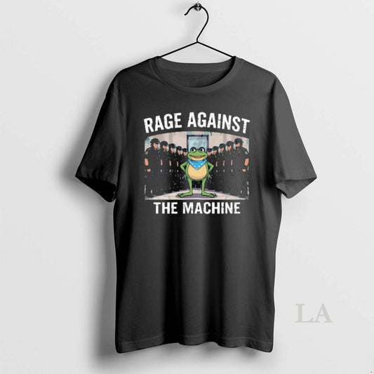 Original Portland Frog Protest Anti Ice Anti Fascism Anti Trump Long Sleve