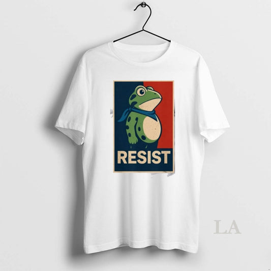 Original Portland Frog Protest Resist T Men