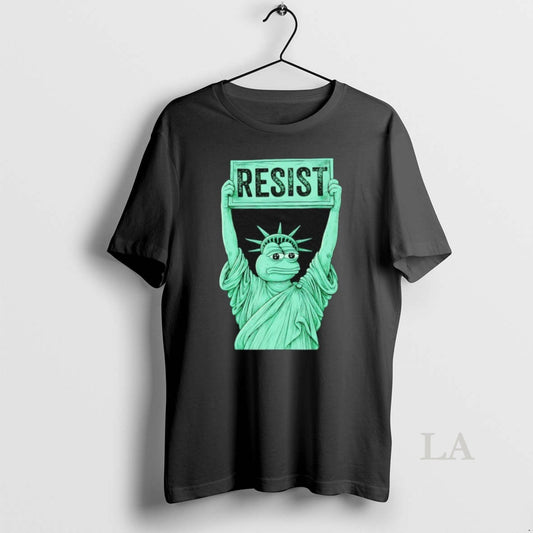Original Portland Frog Protest Statue Of Liberty Resist