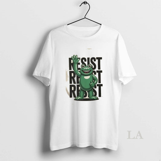 Original Portland Frog Resist Abolish Ice Activist