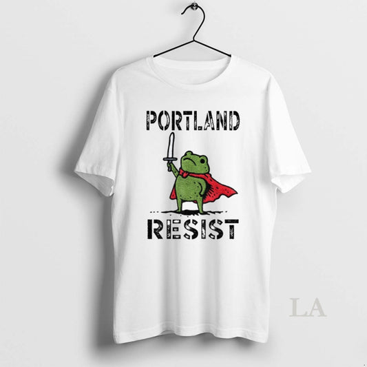 Original Portland Frog Resist Political 2025
