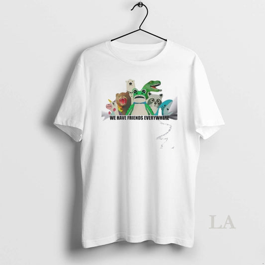 Original Portland Frog We Have Friends Everywhere 2025 T Men