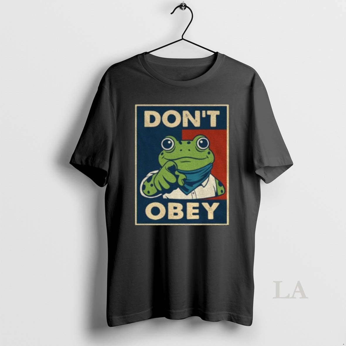 Original Portland Frog Dont Obey Vintage