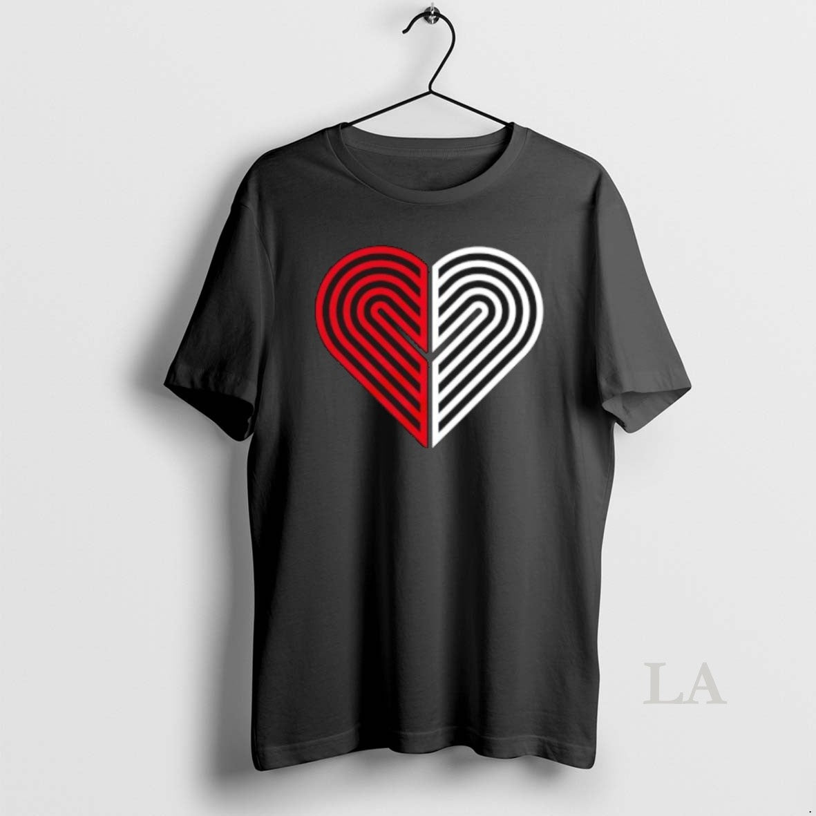 Original Portland Love Portland Trail Blazers Basketball Heart T-Shirts, Hoodie, Sweatshirt | AU18TeeNovaLab.com