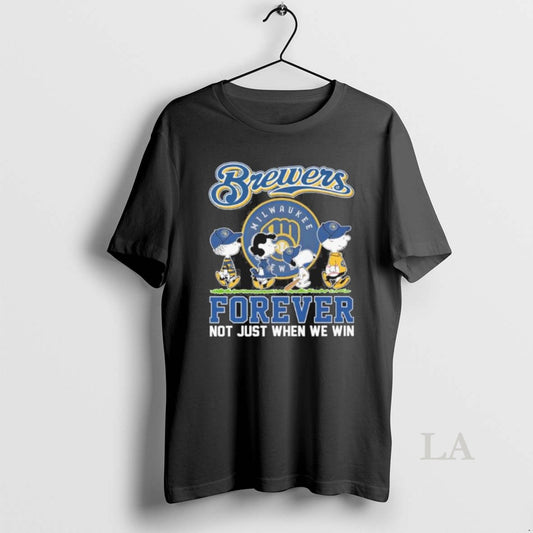 Original Postseason The Peanuts X Milwaukee Brewers Forever Not Just When We Win