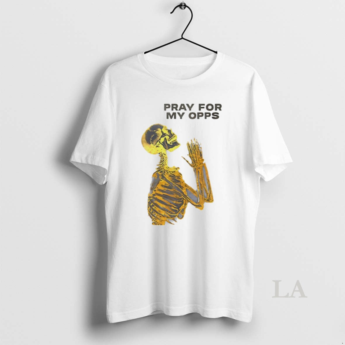 Original Pray For My Opps Skeleton T-Shirts, Hoodie, Sweatshirt | AU18TeeNovaLab.com