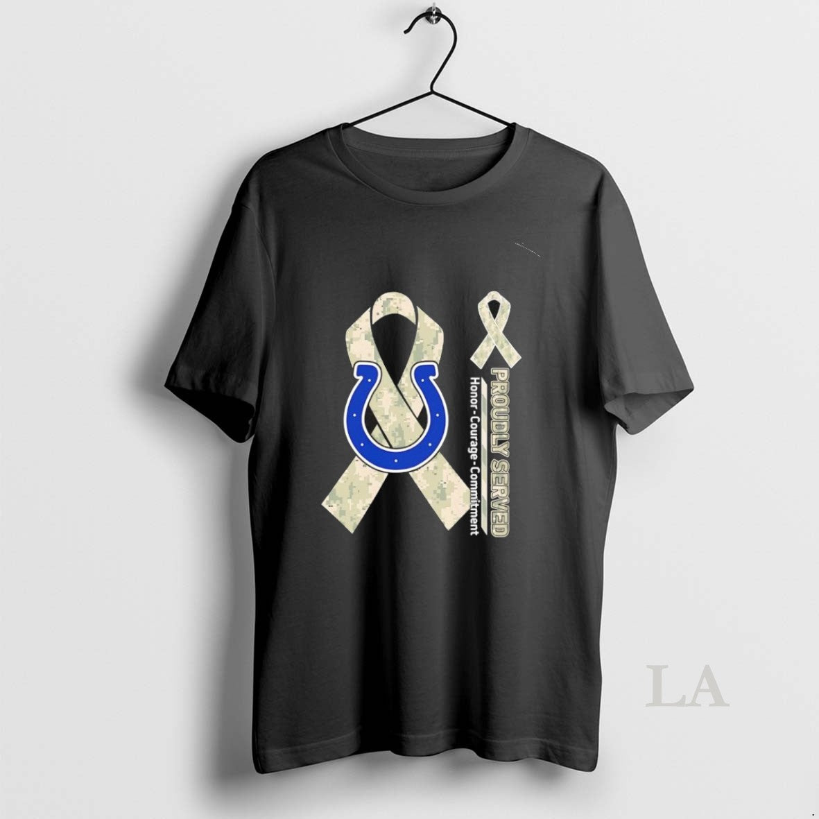 Original Proudly Served Honor Courage Commitment Indianapolis Colts Football