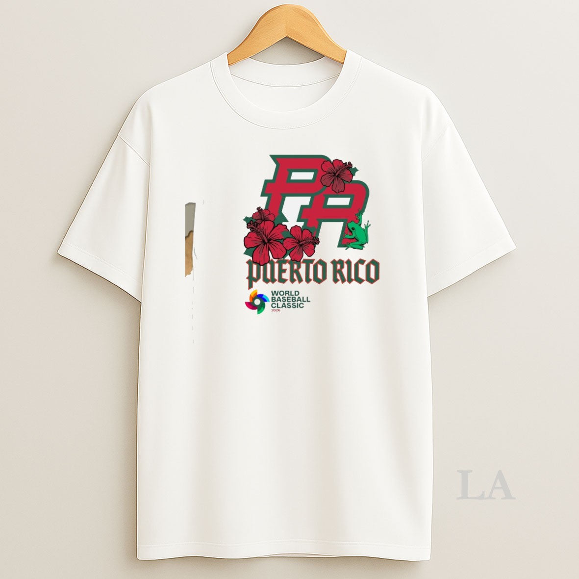 Original Puerto Rico World Baseball Classic 2026 Hibiscus Frog T-Shirts, Hoodie, Sweatshirt | AU18TeeNovaLab.com