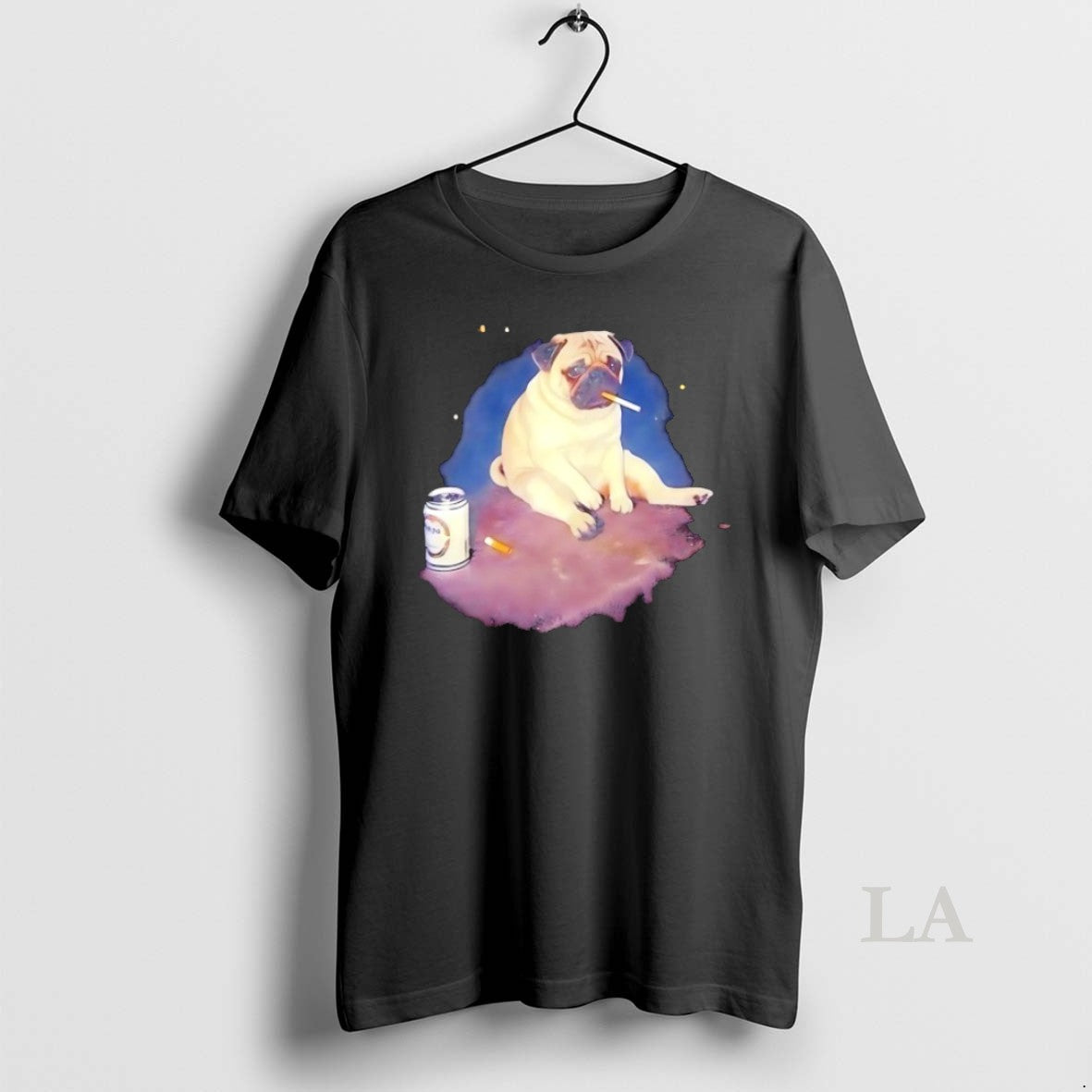 Original Pug Smoking And Drinking Beer T-Shirts, Hoodie, Sweatshirt | AU18TeeNovaLab.com