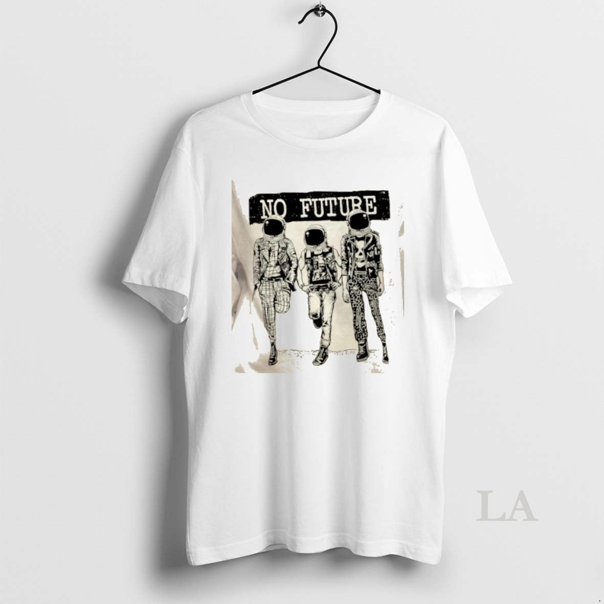 Original Punk Astronaut No Future T-Shirts, Hoodie, Sweatshirt | AU18TeeNovaLab.com