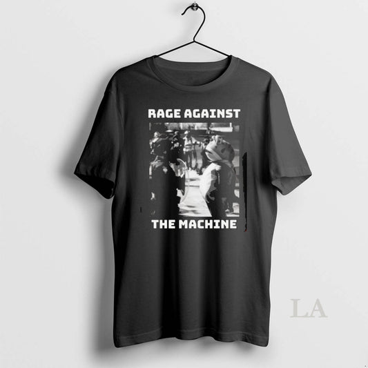 Original Rage Against The Machine Fuck Ice Frog T Men