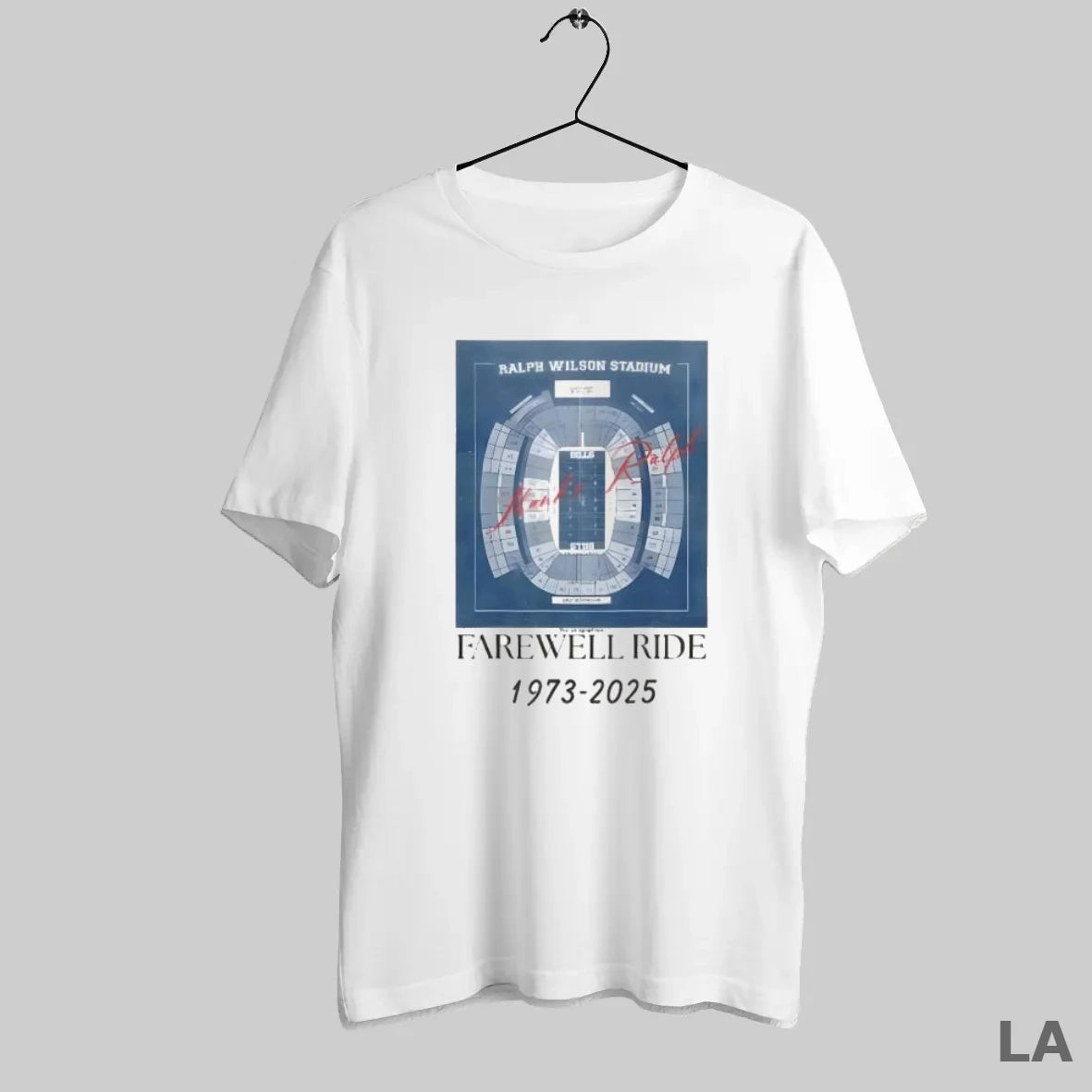 Original Ralph Wilson Stadium Farewell Ride 1973 2025 Iconic Style Retro