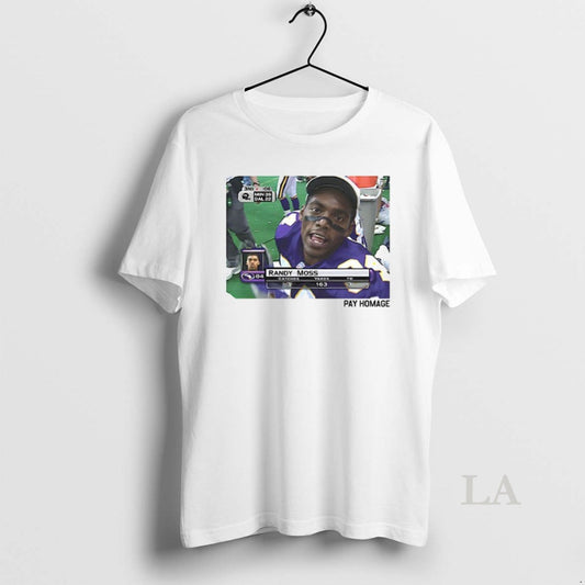 Original Randy Moss Minnesota Vikings Pay Homage Ceramic Ceramic And Classic Dad Cap