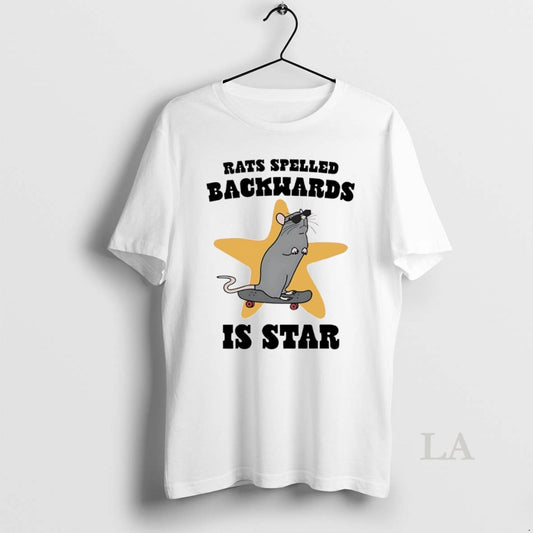 Original Rats Spelled Backwards Is Star Circle T-Shirts, Hoodie, Sweatshirt | AU18TeeNovaLab.com