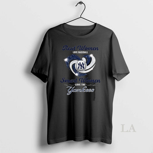 Original Realwomenlovebaseballsmartwomenlovetheyankeesshirt3 Revetee 1