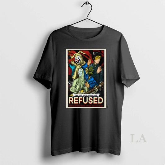 Original Refused Nov 3 2025 Teatro Coliseo In Santiago Chile T Men