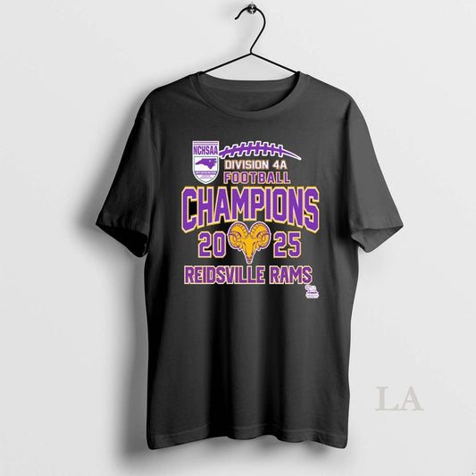 Original Reidsville Rams Nchsaa Division 4a Football Champions 2025 T-Shirts, Hoodie, Sweatshirt | AU18TeeNovaLab.com