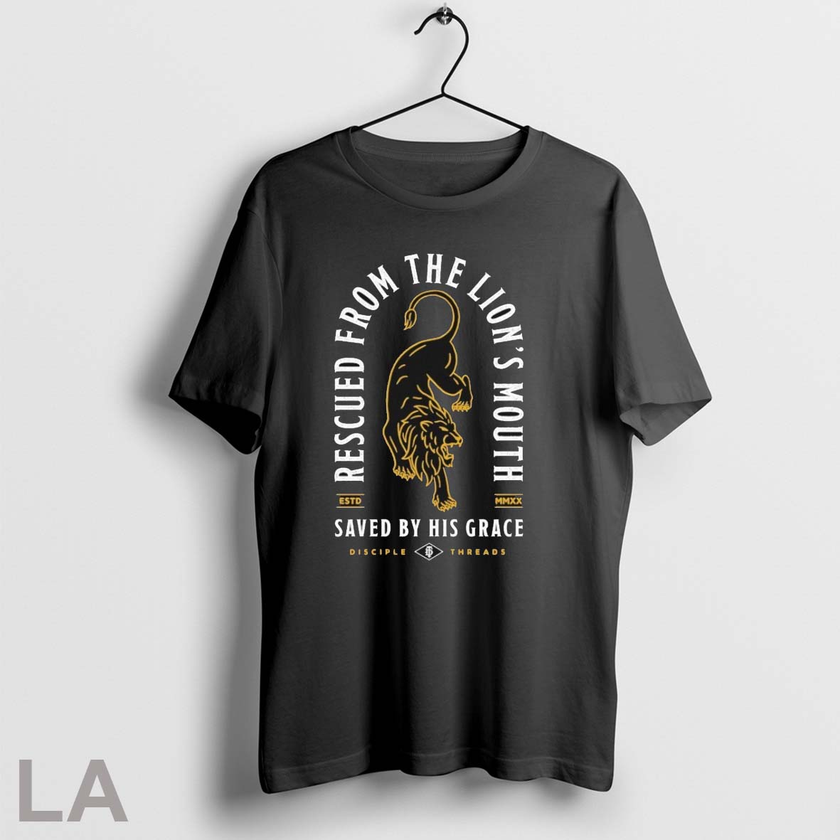 Original Rescued From The Lions Mouth Saved By His Grace Rescued Disciple Threads