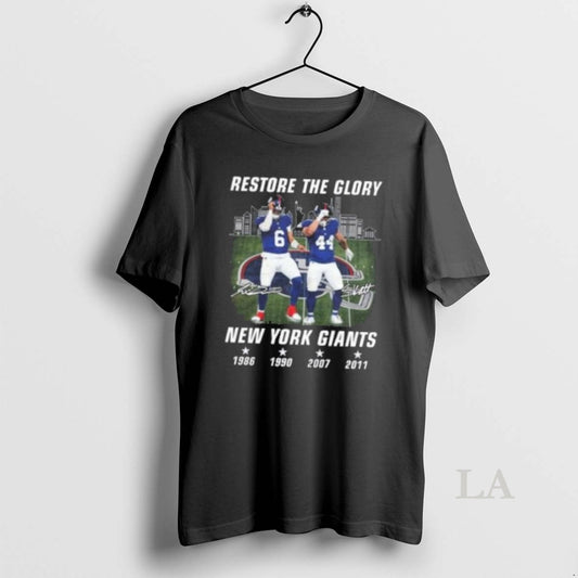 Original Restore The Glory New York Giants Signatures