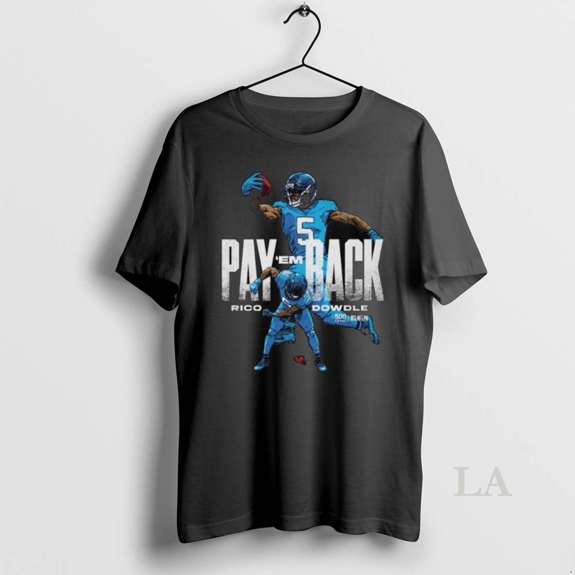 Original Rico Dowdle Carolina Pay Em Back Long Sleve
