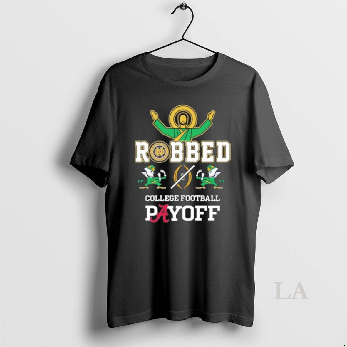 Original Robbed Cfp 2025 Notre Dame Fighting Irish T-Shirts, Hoodie, Sweatshirt | AU18TeeNovaLab.com