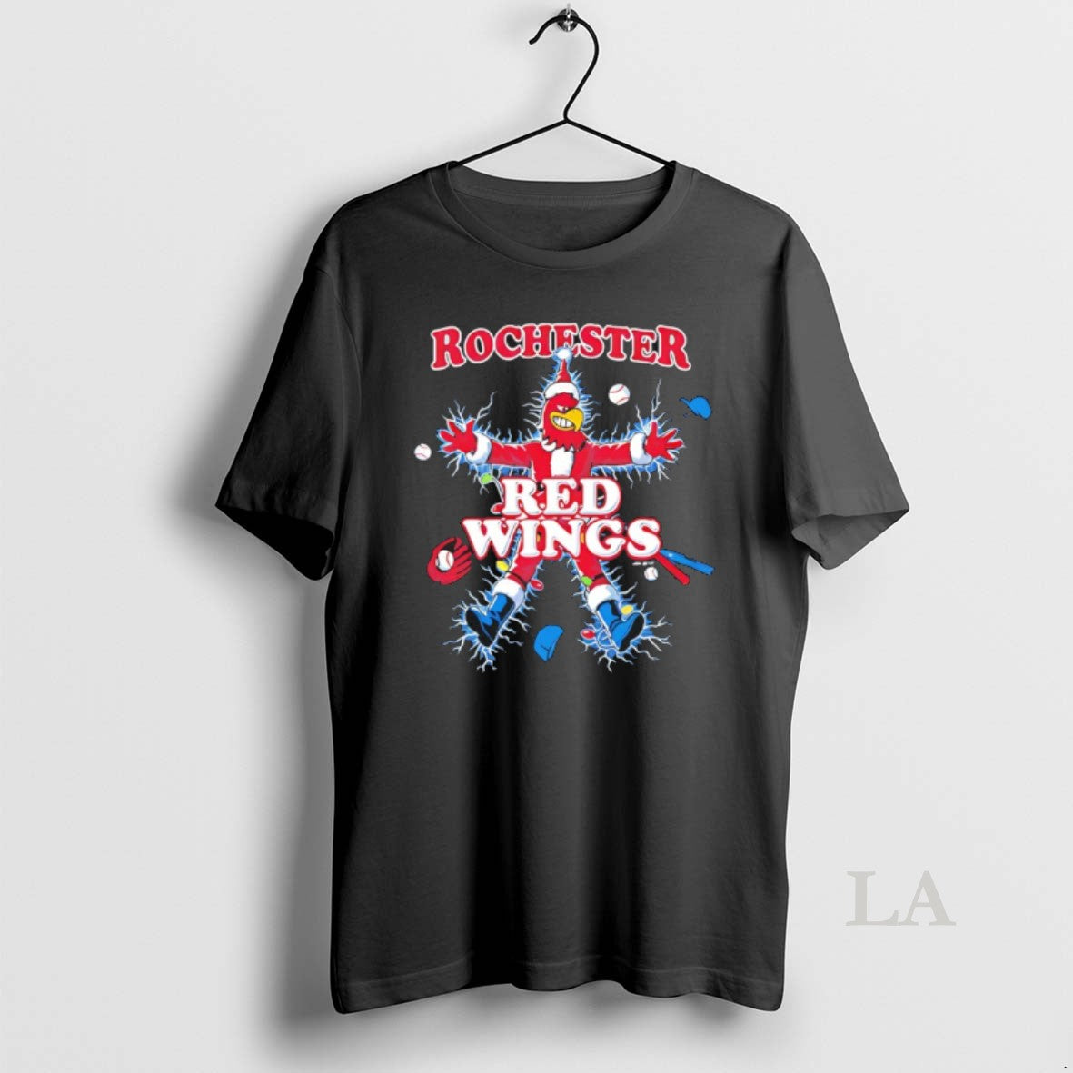 Original Rochester Red Wings The Holiday Christmas Mascot T-Shirts, Hoodie, Sweatshirt | AU18TeeNovaLab.com