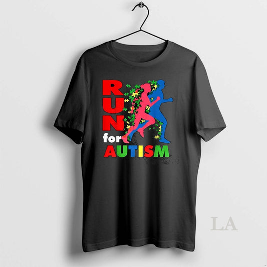 Original Running For Autism T-Shirts, Hoodie, Sweatshirt | AU18TeeNovaLab.com