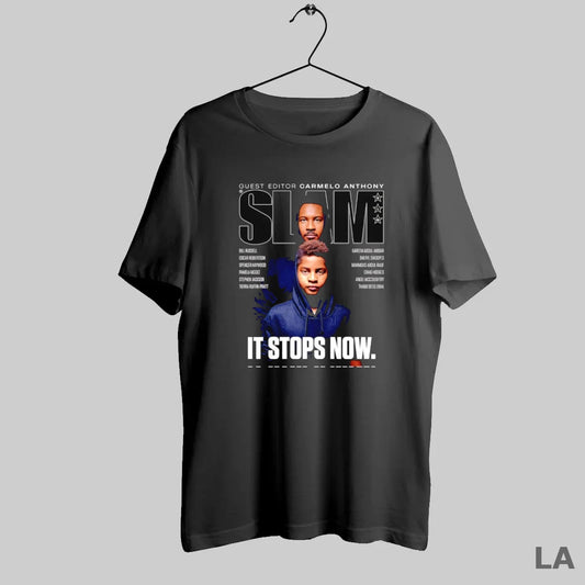 Original Slam Kiyan And Carmelo Anthony It Stops Now