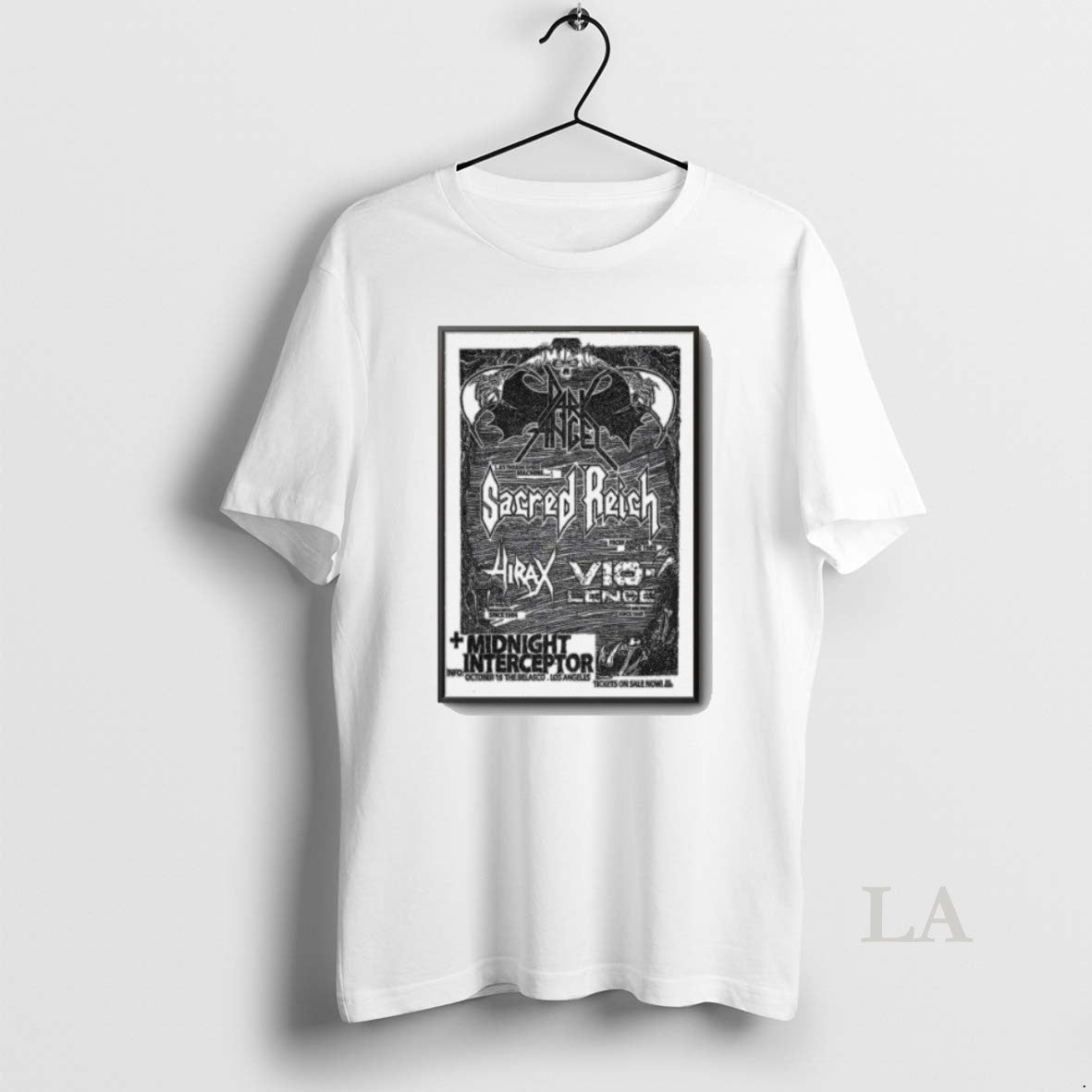 Original Sacred Reich Oct 16 2025 The Belasco In Los Angeles Ca